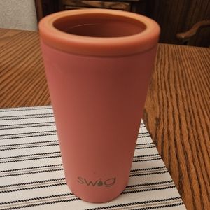 Swig Life Coral Slim Can Coozie
